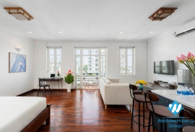 1 nice bedroom apartment for rent in Hoan Kiem district,